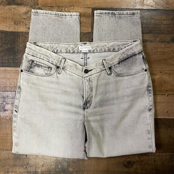 Good American good classic Jeans Size 14/32 Cotton Blend Skinny Leg Denim - Picture 7 of 11